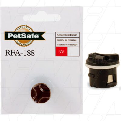 3V PetSafe Deluxe Cat collar RFA-188 Battery