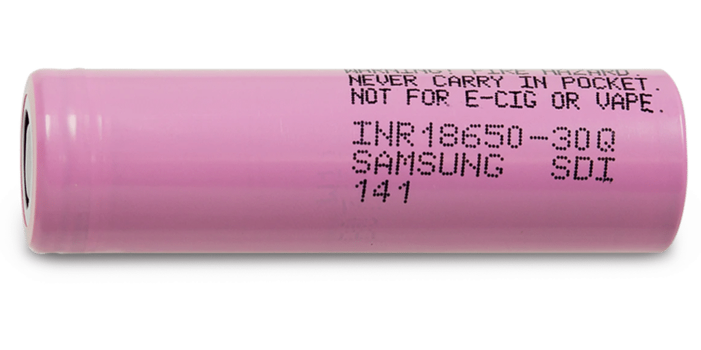 INR18650-30Q Samsung 18650 Li-Ion