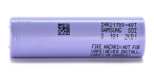 SAMSUNG INR21700-40T 21700 Lithium Ion Battery