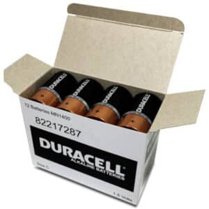 Duracell C Size MN1400 Alkaline Battery Box 12