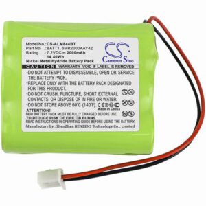 Linear Corp Linear Corp Alarm System Battery 7.2V 2000mAh Ni-MH ALM844BT