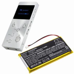 XDUOO X3 Media Player Battery 3.7V 1900mAh Li-Poly DUX300SL