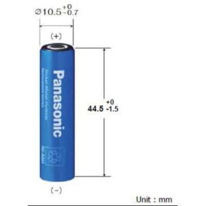 Panasonic BK-120AAWS Nickel Metal Hydride (NiMH) Rechargeable Battery